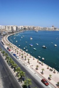 The Sliema Strand